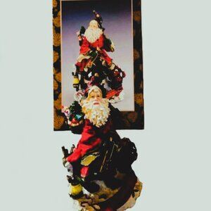 JC PENNY VINTAGE HOLIDAY "SANTA CLAUS FESTIVO COLLECTION" NWT